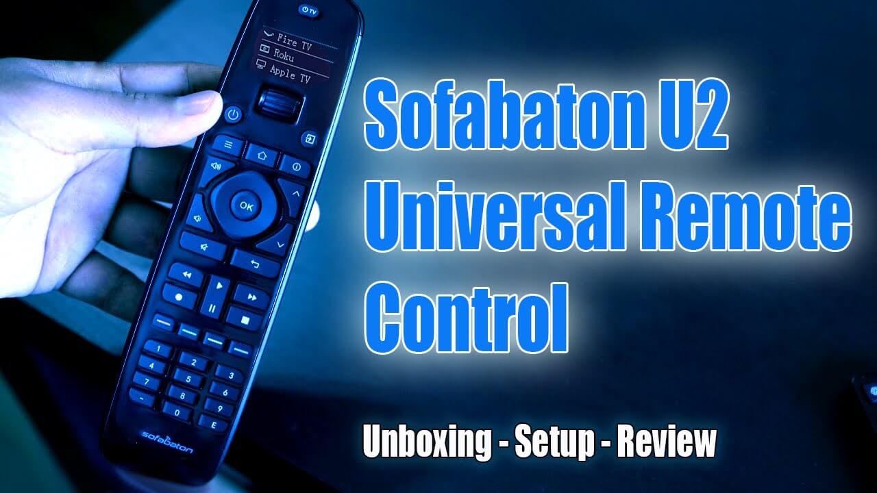 U2 Sofabaton Universal Remote