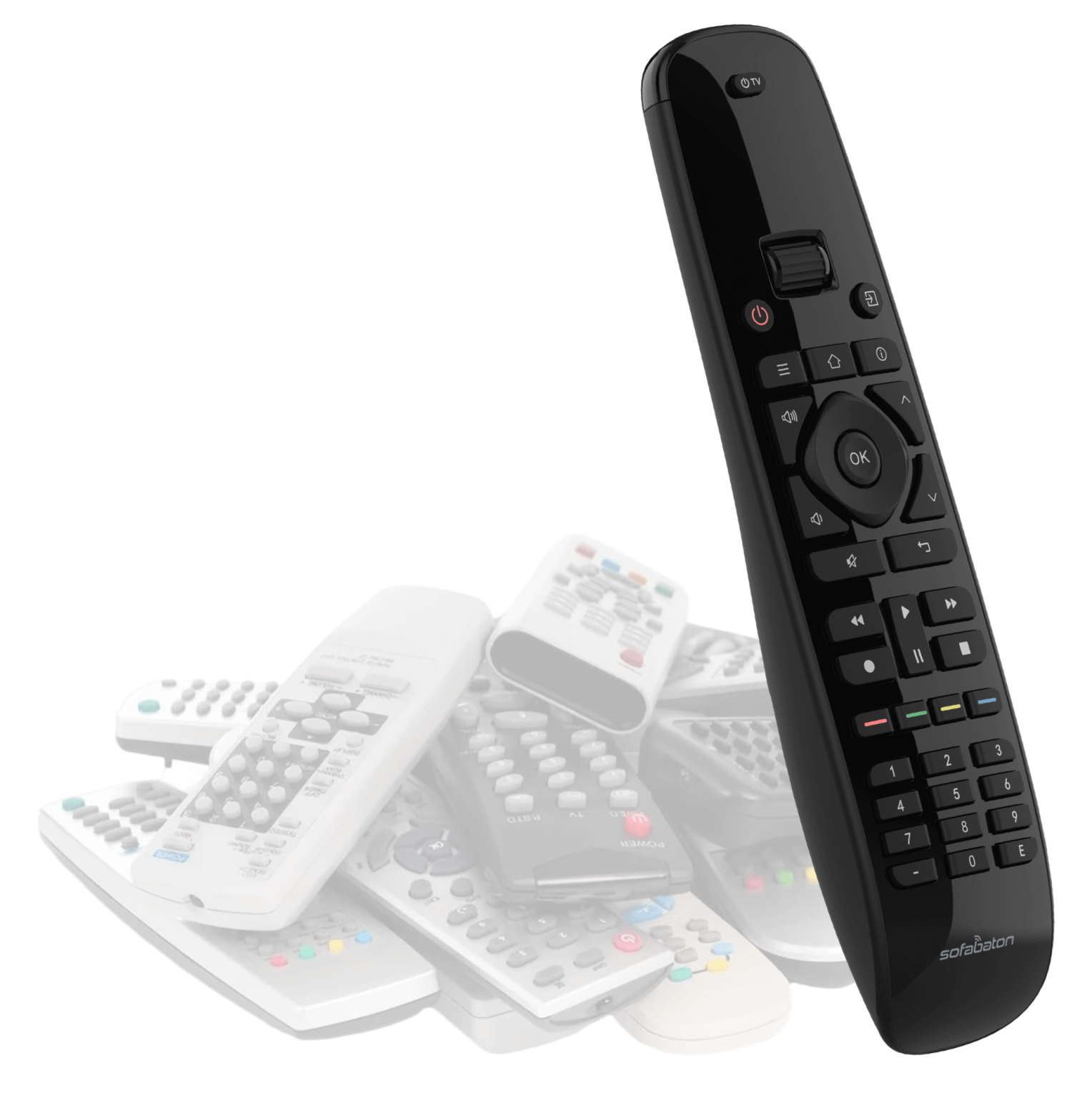 U2 backlit sofabaton universal remote