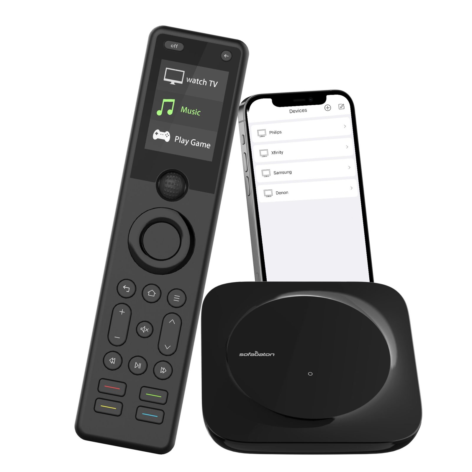 1 X Series Place The Hub Sofabaton Universal Remote