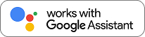 Works with Google Assistant