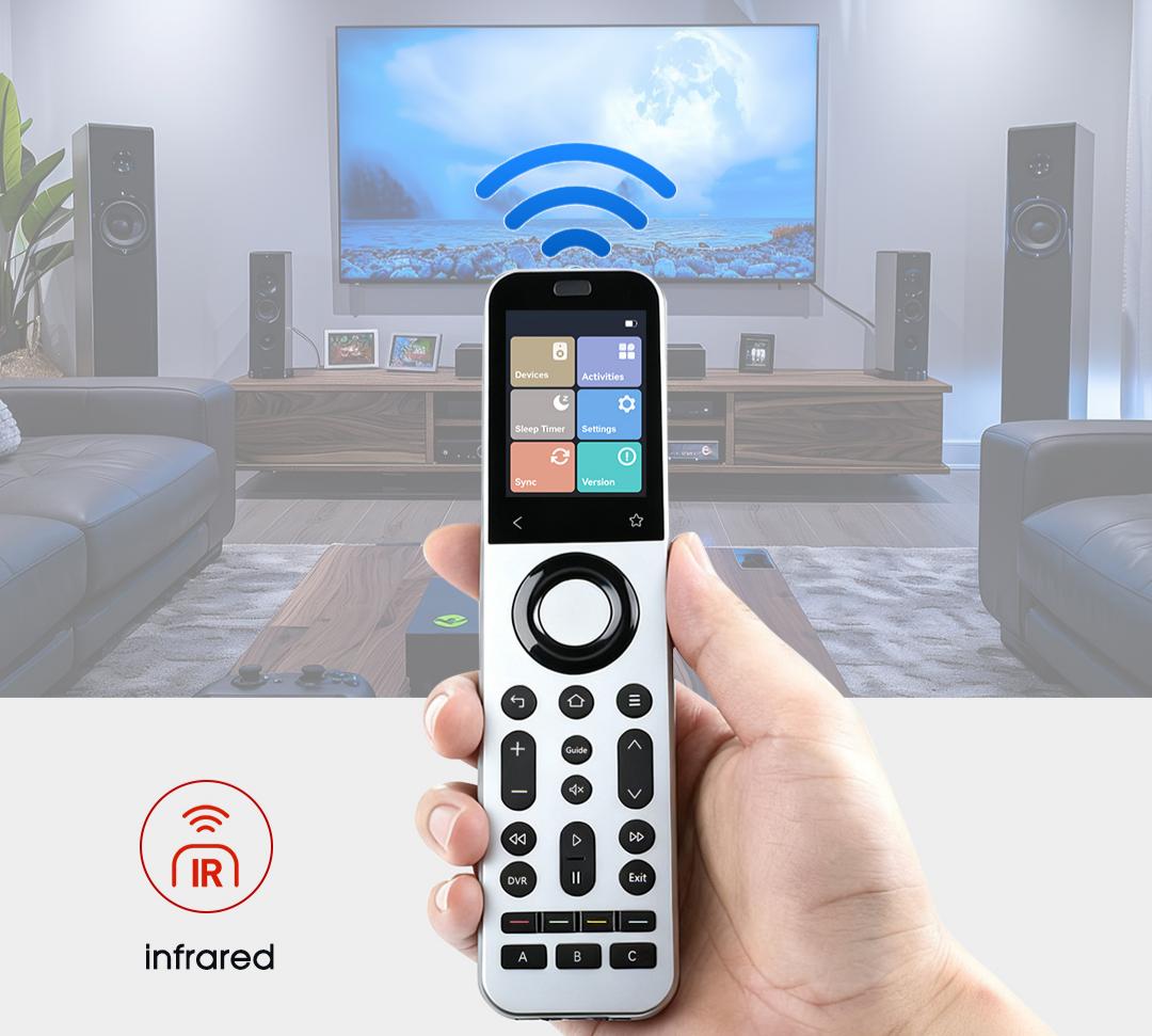 SOFABATON X2 Remote Control—Compatible with Multiple Control Protocols, Perfect for Controlling Your Living Room